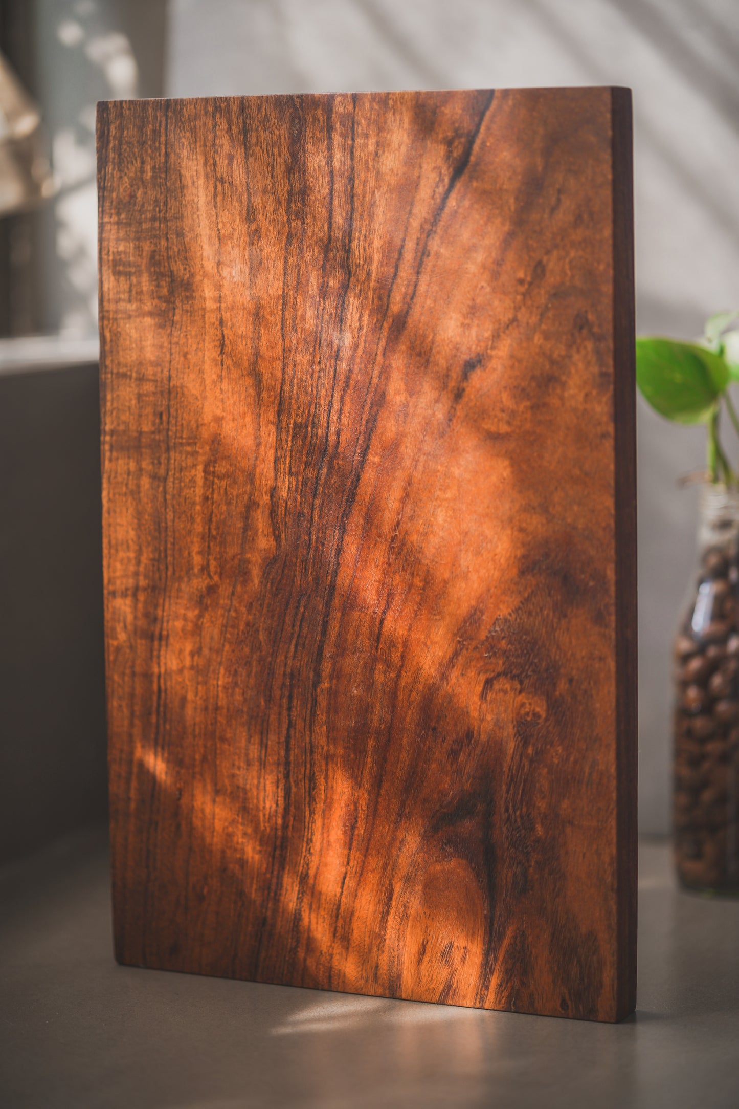 WOOD BLOCK (L) CHOPPING BOARD - ACACIA WOOD