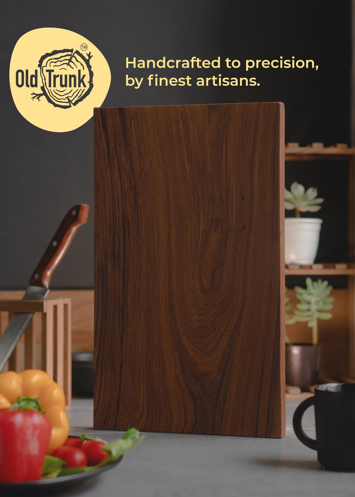 WOOD BLOCK MEDIUM (TEAK WOOD)