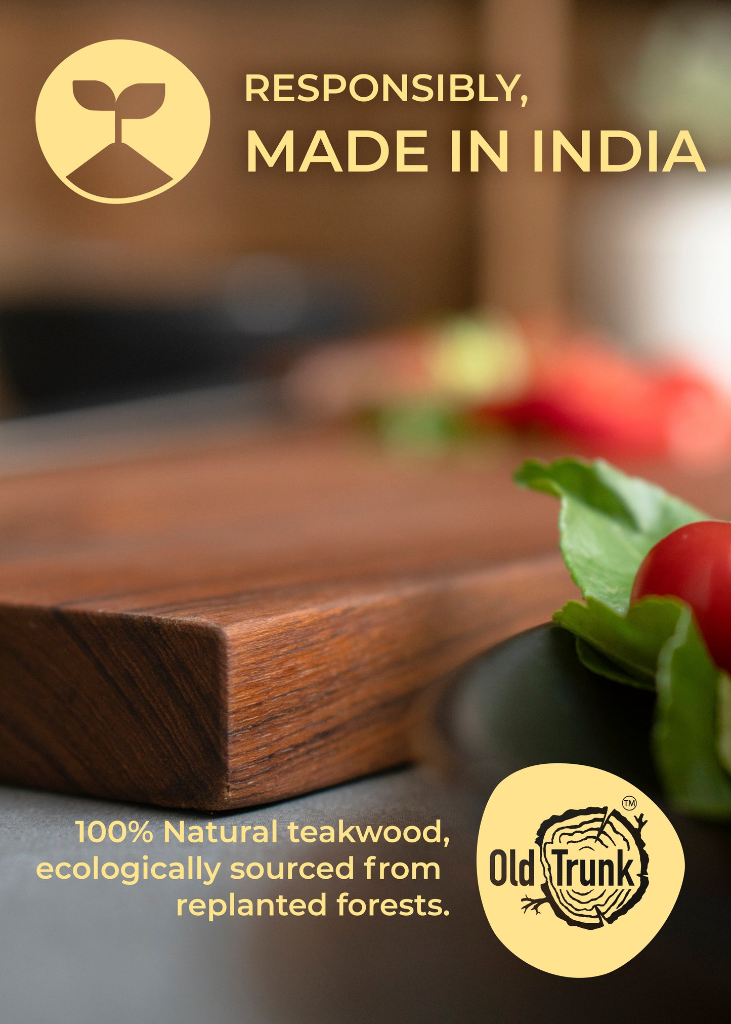WOOD BLOCK MEDIUM (TEAK WOOD)