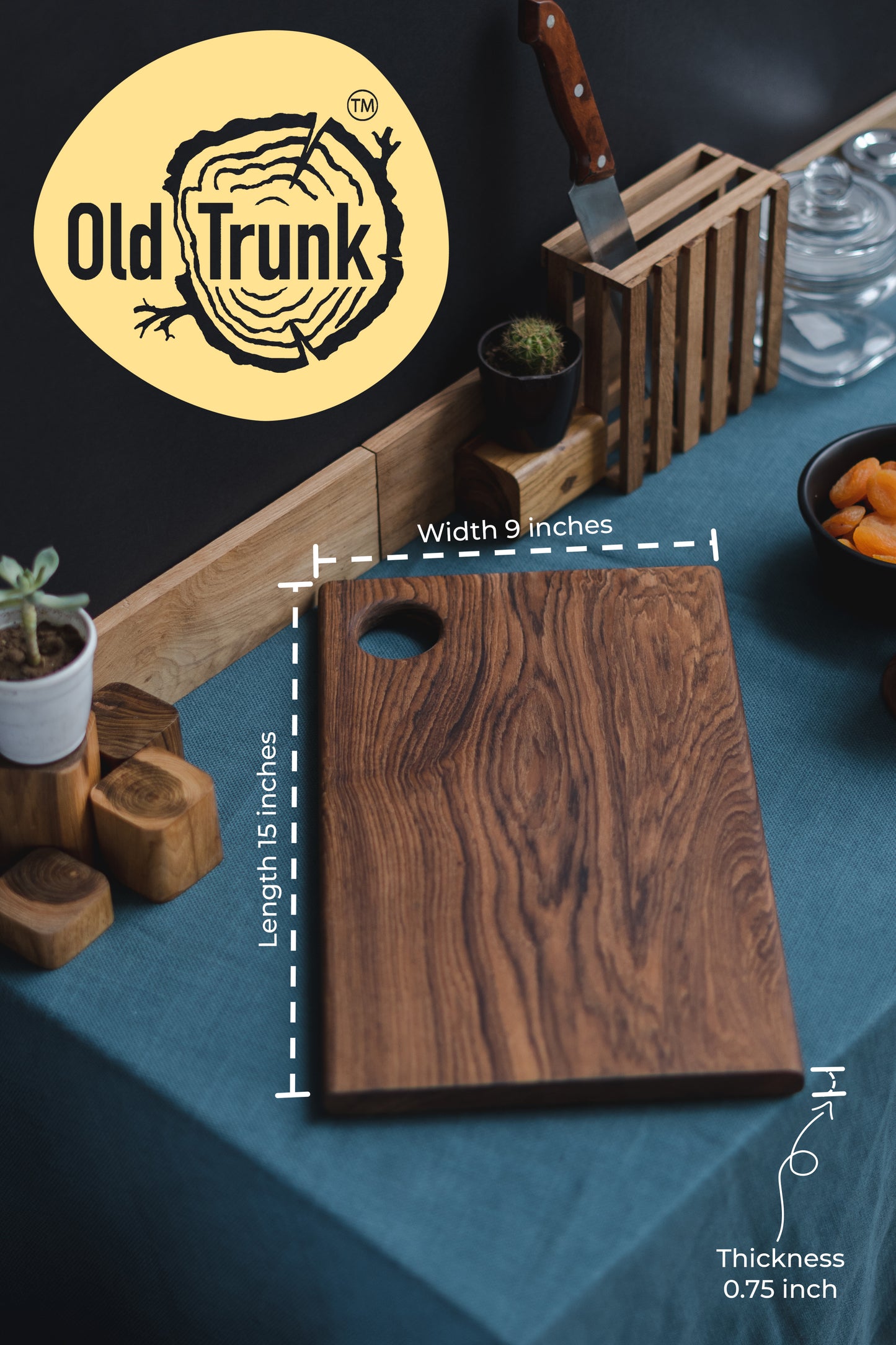 STANDARD CHOPPING BOARD(TEAK WOOD)