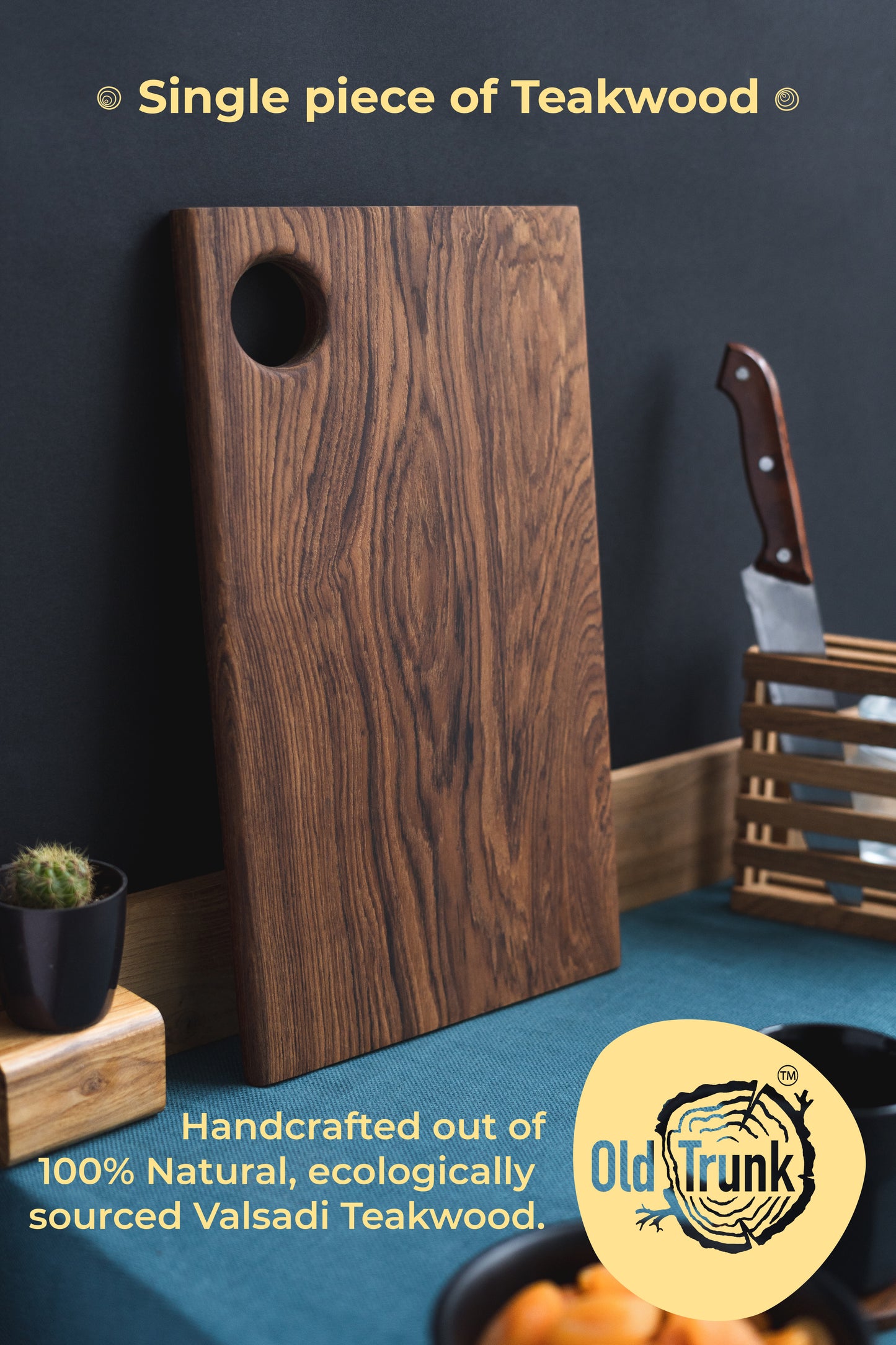 STANDARD CHOPPING BOARD(TEAK WOOD)